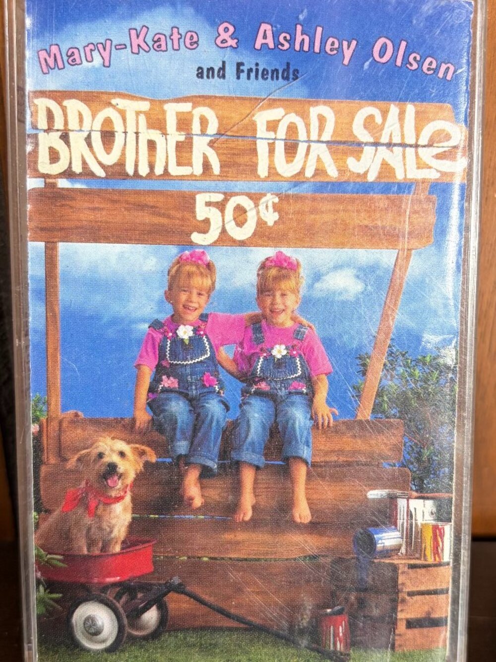 Brother for Sale by Mary Kate & Ashely Olsen 1992 Cassette 74860 - Vintage RARE